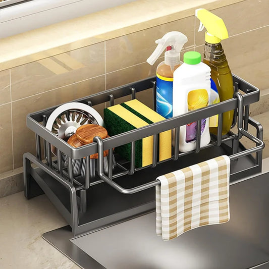 Countertop Sink Organizer Steel Rack
