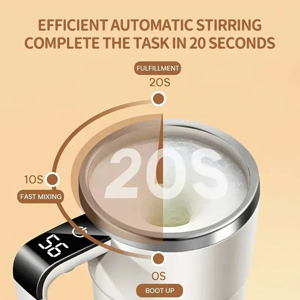 MixMate Magnetic Mixing Coffee Cup